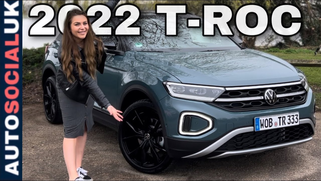Обзор рестайлингового Volkswagen T-Roc 2022 года &mdash; улучшилось ли качество? (Style 110ps manual) U...
