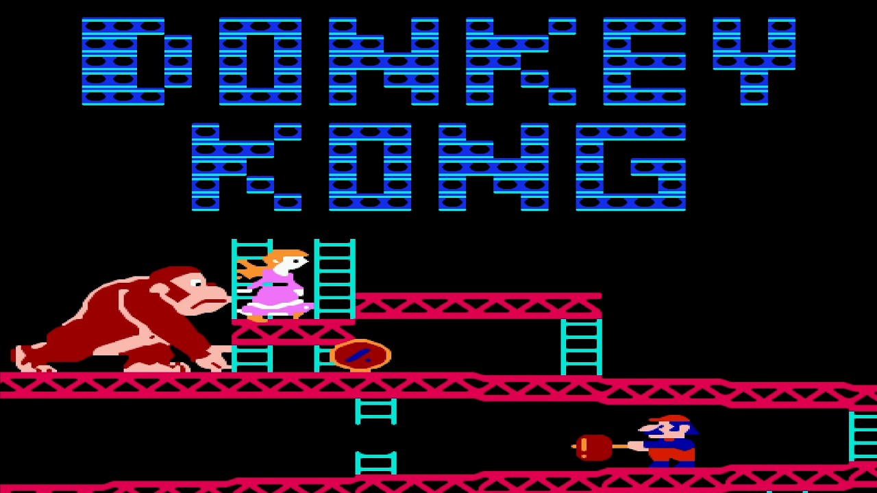 Donkey Kong (NES 1981) | Player A | Full Game | No Commentary
