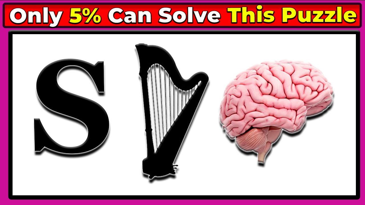 20 Tricky Brain Teasers That Will Boost Your Thinking || Rebus Puzzles Challenge 37
