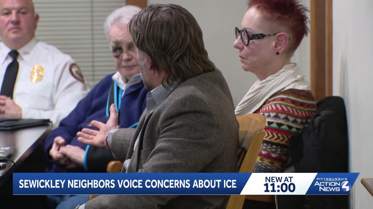 Dozens of people packed Sewickley Borough Council meeting following recent ICE detainment