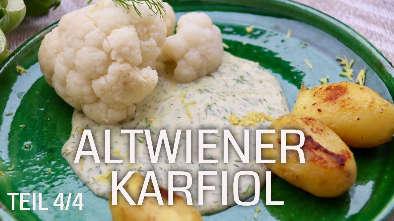 Altwiener Karfiol mit weißer Sauce & Butterkartoffeln | Blumenkohl-Serie (4/4)