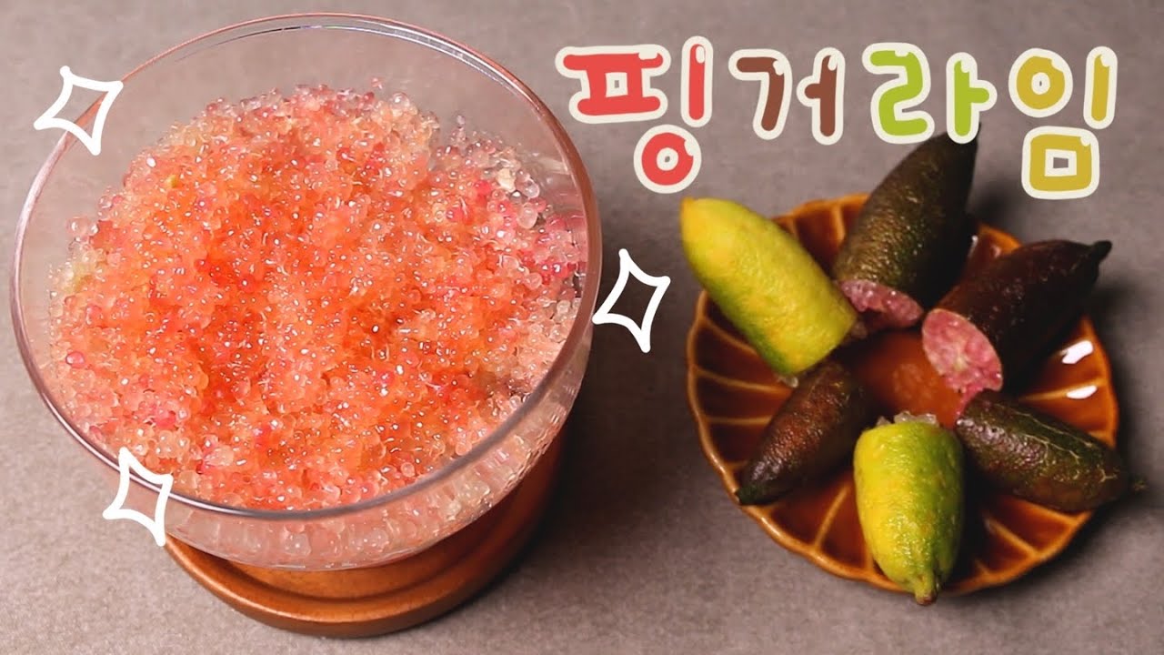 ASMR SUB| Pop Fresh Sweet Honey Finger Lime💚|Video with a lot of eating |Whisper while eating| 자막 字幕
