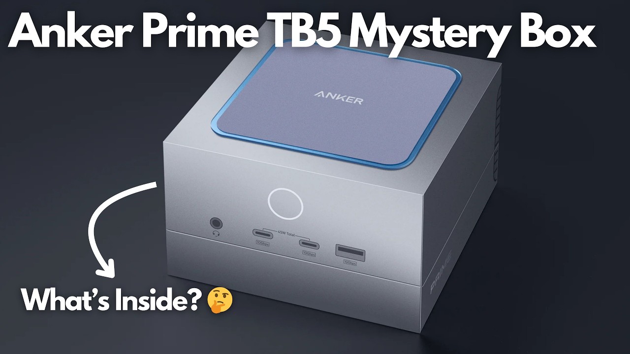 Unboxing: Anker Prime TB5 Mystery Box - What's Inside this Mysterious Package? (Giveaway Event)