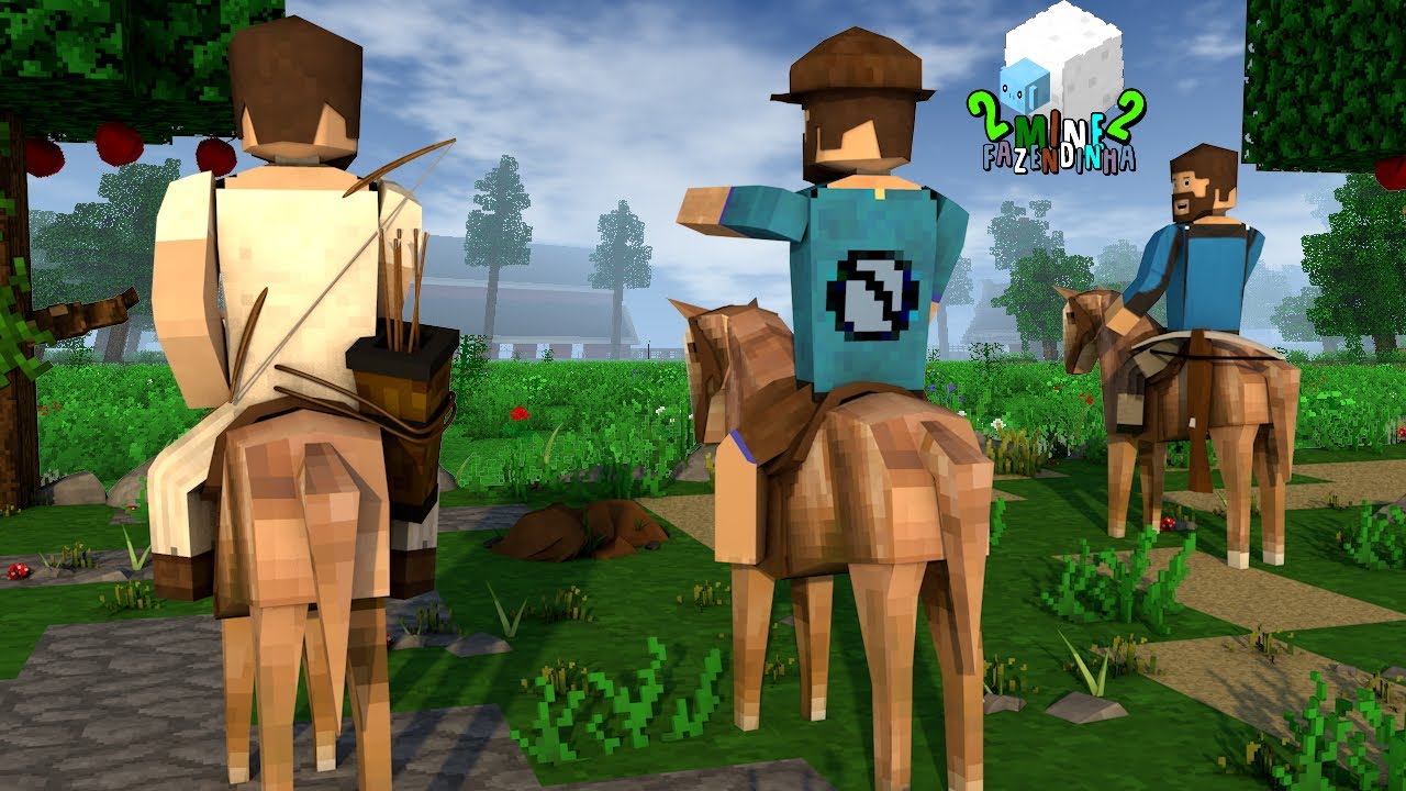 TRAZENDO OS NATIVOS PARA FAZENDA SURVIVALCRAFT 2 VIDA DE VAQUEIRO EPISODIO 17