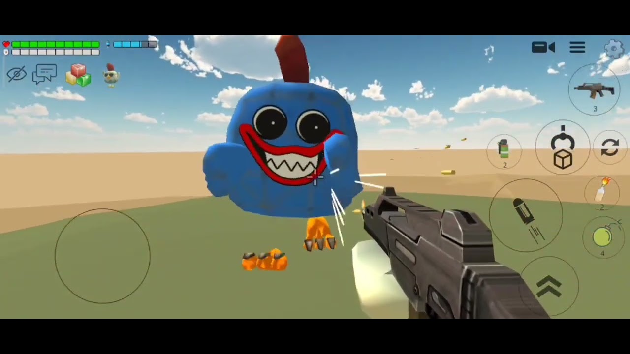 Задание от подписчиков в chicken gun ( они очень сложные) 