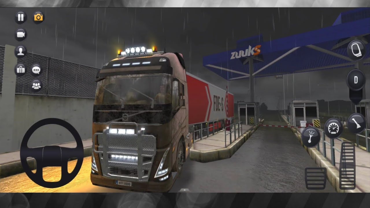 Truck simulator ultimate {Android} | Tebessa-Annaba | volvo truck | gameplay video