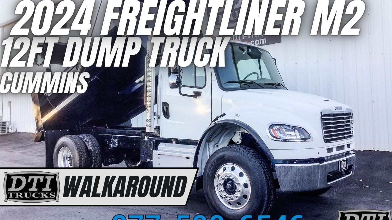 2024 Freightliner M2-106 12ft Dump Truck, Cummins, Allison #17698M