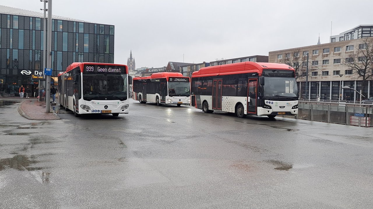 Het openbaar vervoer in Delft 22-03-2023