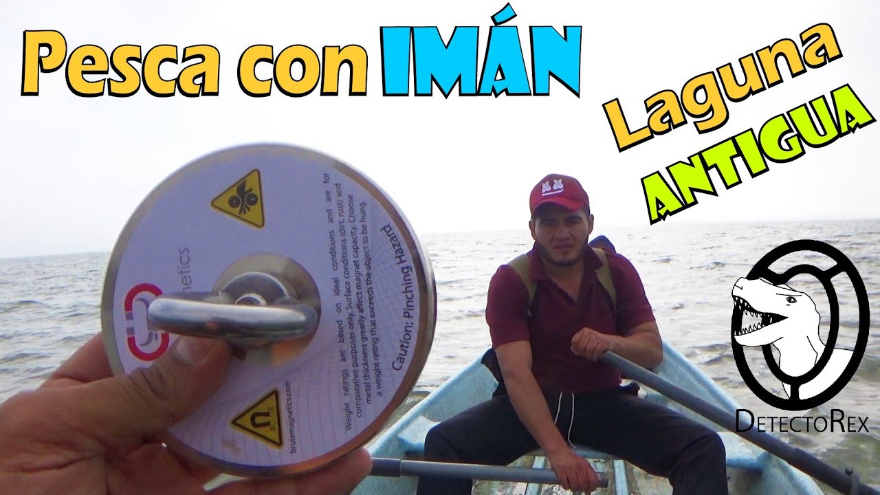 Pesca con IMÁN en LAGUNA antigua Buscándo TESORO bajo el AGUA Vlad DetectoRex