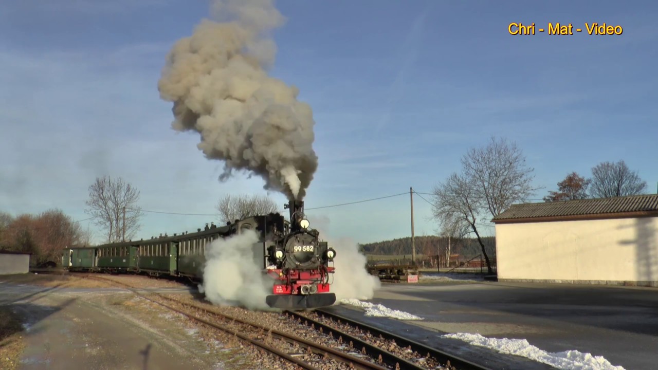 Adventdampf bei der Museumsbahn Schönheide