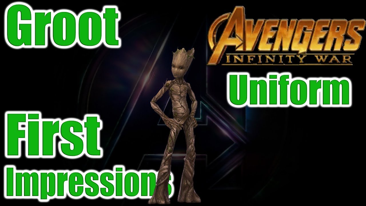 Groot Infinity War Uniform First Impressions and Thoughts (MFF)