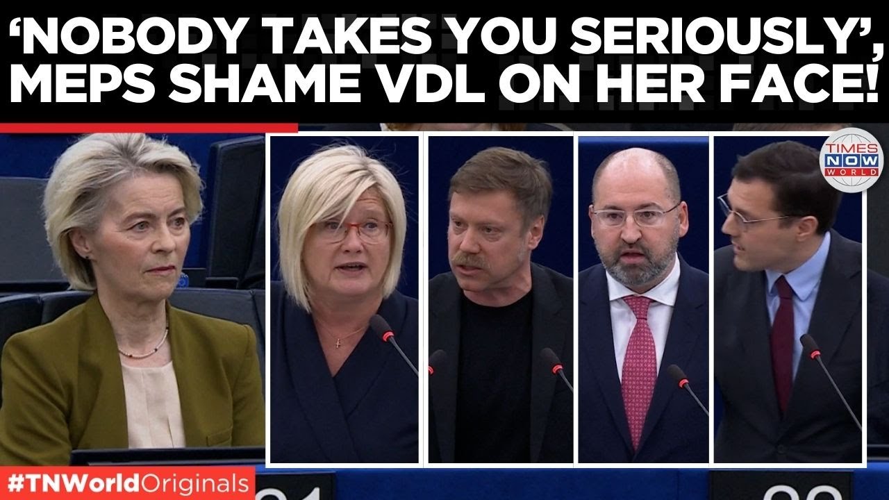 BRUSSELS HUMILIATED: MEPs TURN On Ursula Over EU Ukraine Disaster