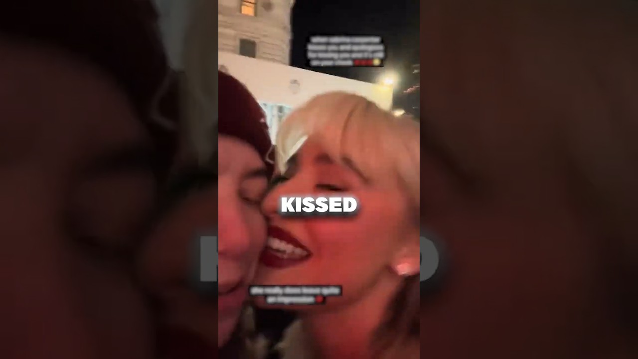 Когда певцы целовали своих фанатов 😳💋 (Сабрина, Оливия, Кэти)