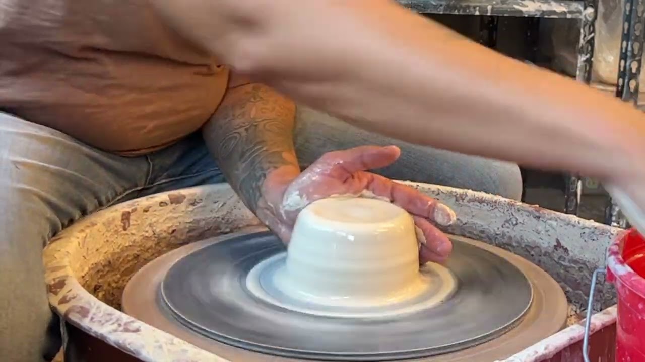 Centering Clay on a Pottery Wheel---Its that simple!
