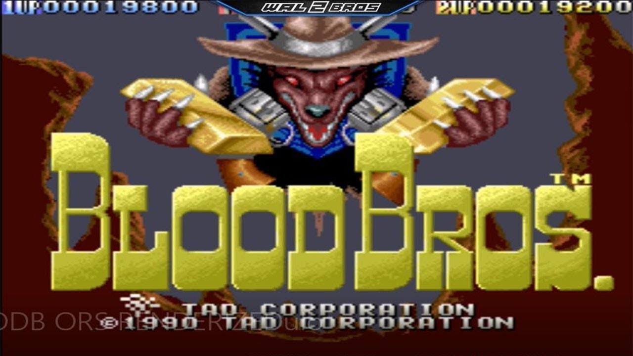 Blood Bros - Arcade - Partida completa - Gameplay