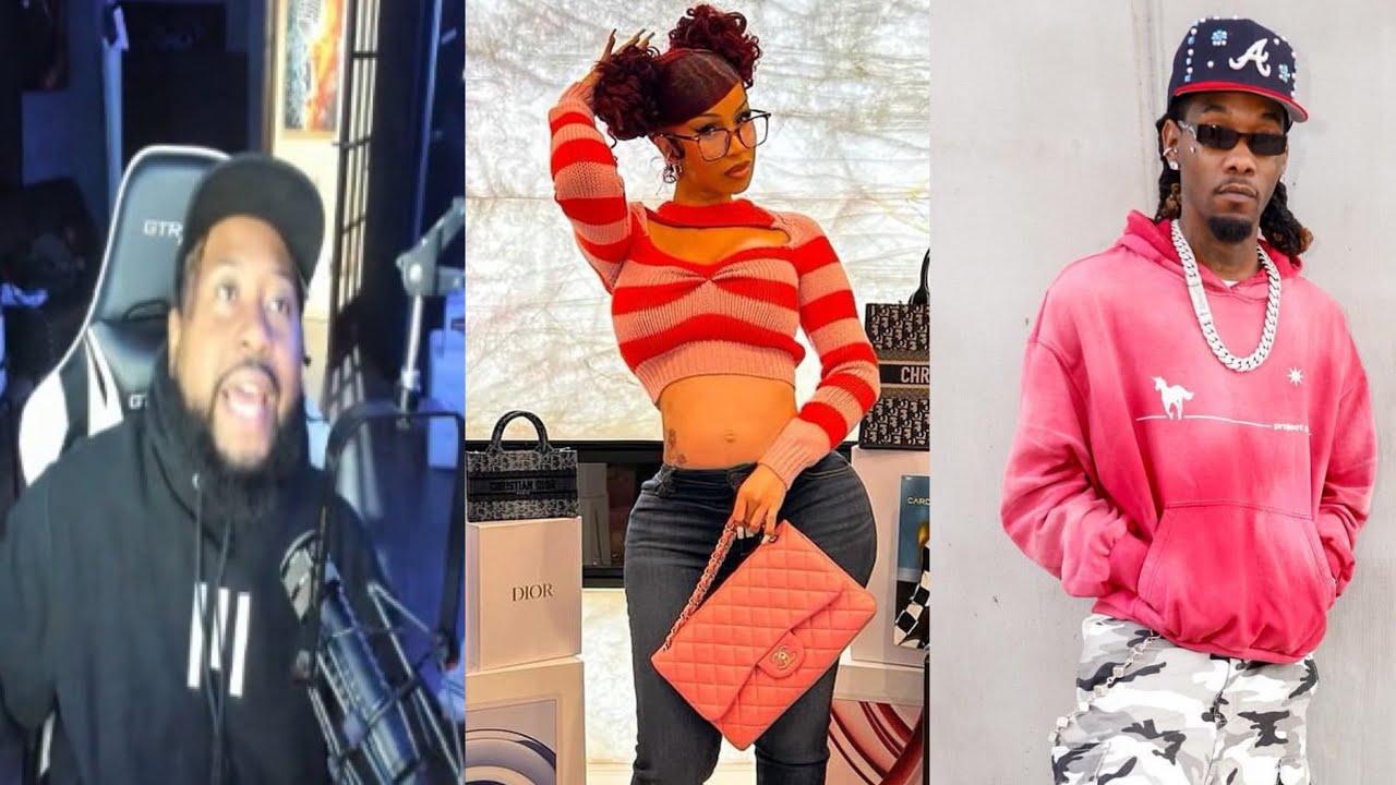 Is Cardi Wrong? Akademiks & the chat have a debate about Cardi B sleeing with someone while pregnant