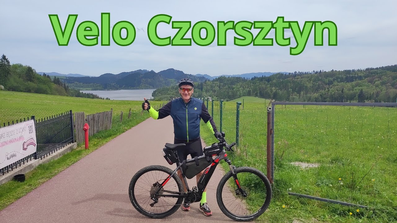 Velo Czorsztyn - FATUM przełamane. Piękna trasa rowerowa wokół jeziora. Dwa zamki.