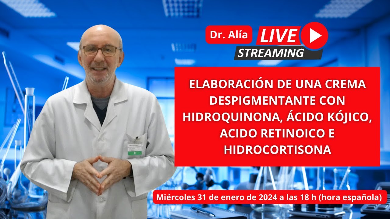 Elaboración de una crema despigmentante