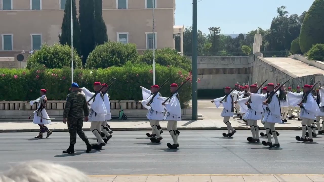 Full Changing of the Guard- Athens, Greece #travelvlog #traveltips #greecetravel #greece #athens