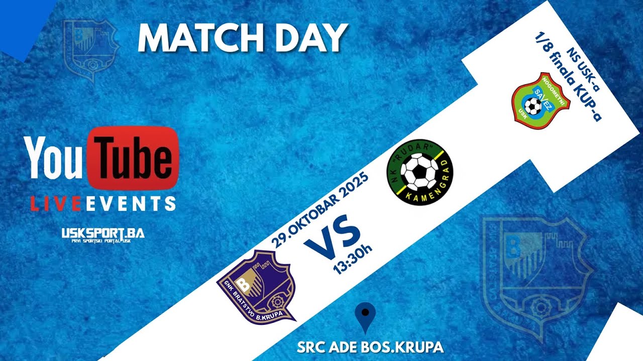 KUP USK: GNK BRATSTVO v.s. NK RUDAR