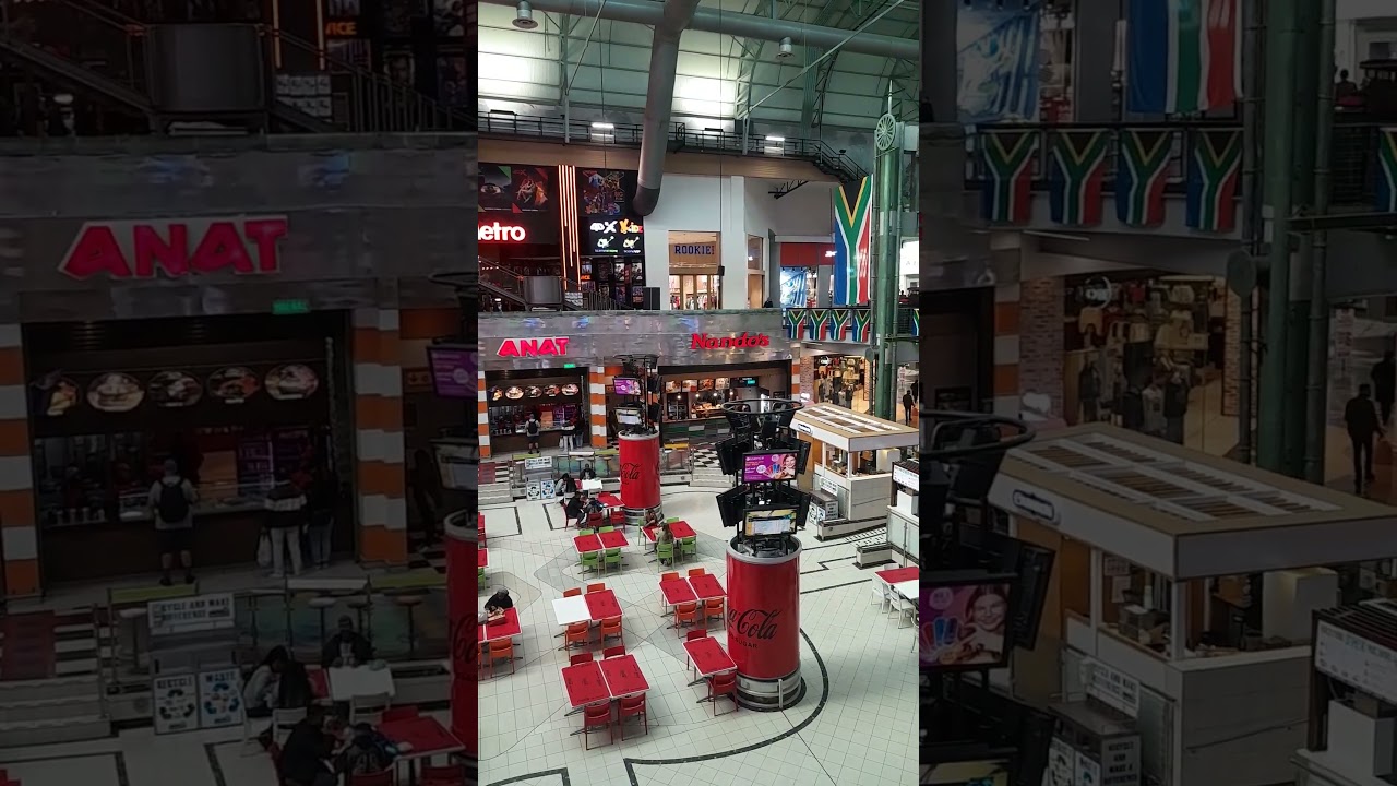 Exploring Canal Walk mall in Capetown 🇿🇦⛱️#travel #canal walk  mall#southafrica #mall