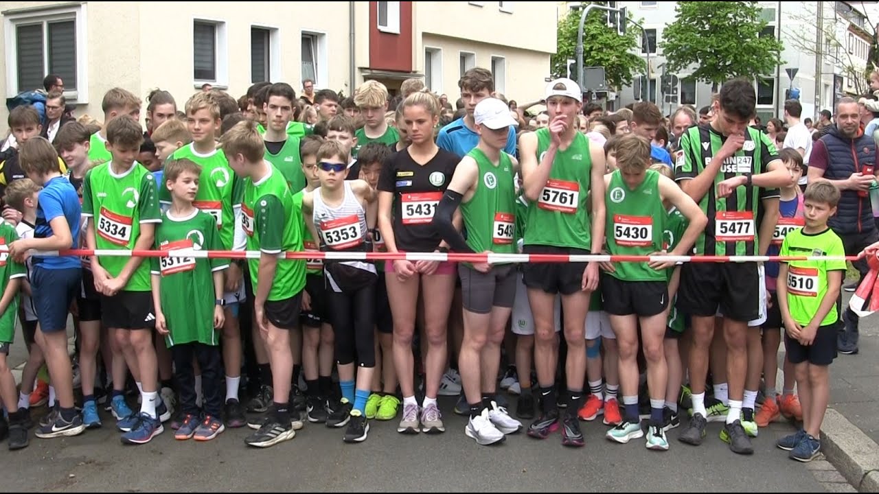Hildesheimer Wedekindlauf 2024 / Schülerlauf 5 km - Kompletter Lauf im Liebesgrund / 28.4.2024