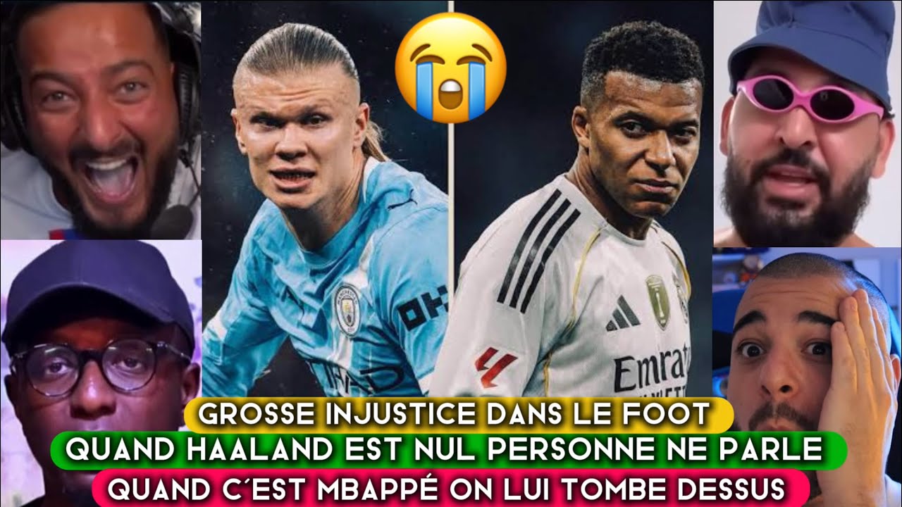 🚨😭 LE TRAITEMENT INJUSTE ENVERS MBAPPÉ COMPARÉ À HAALAND / MBAPPÉ EST CLAIREMENT AU DESSUS 