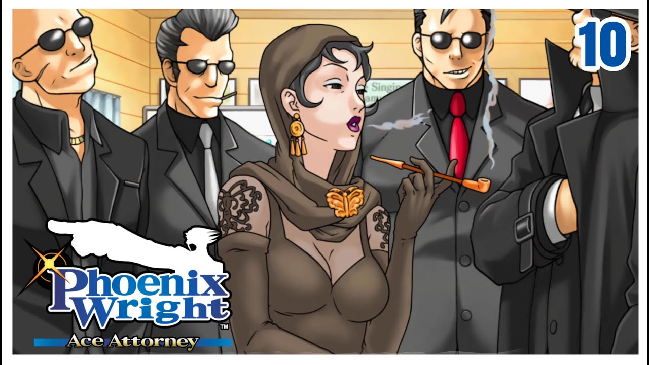 WE'RE IN TROUBLE NOW | Phoenix Wright: Ace Attorney - Episode 10