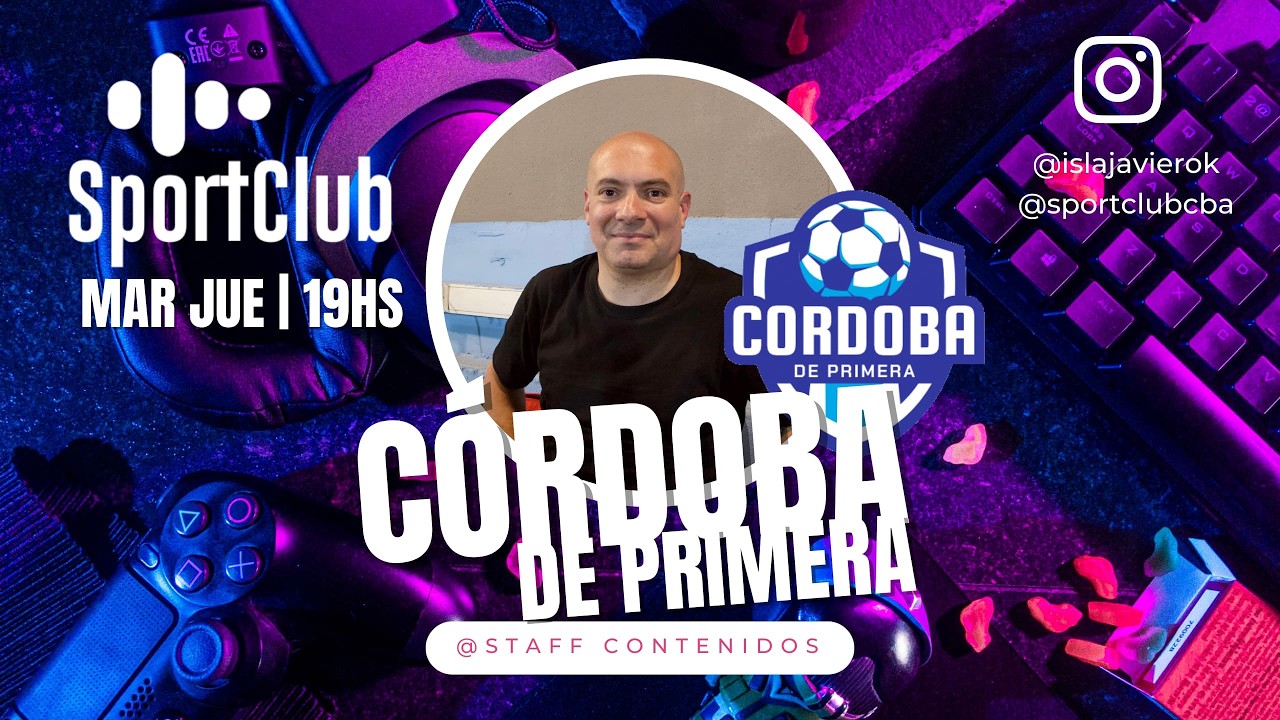 CORDOBA DE PRIMERA EN SPORTCLUB!!!