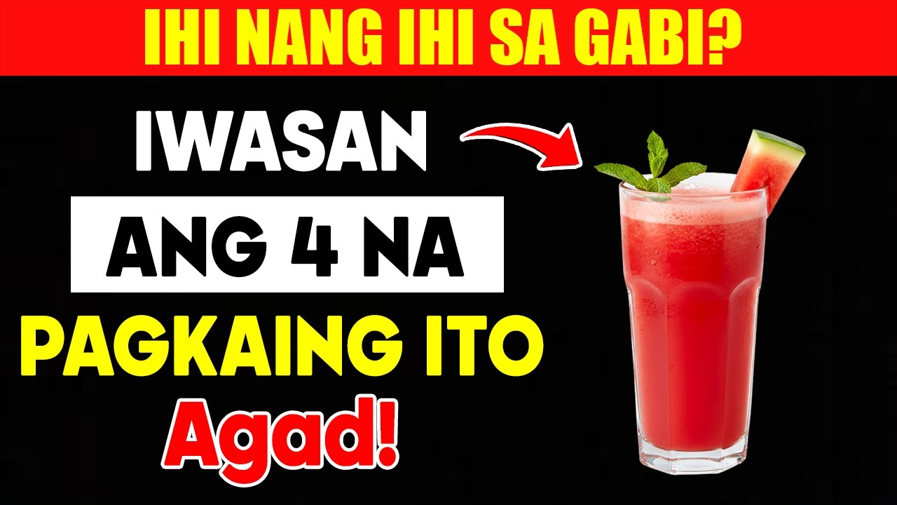 Huwag Kainin Ito sa Hapunan! 4 na Pagkain na Dapat Iwasan sa Gabi Para Iligtas ang Kidneys