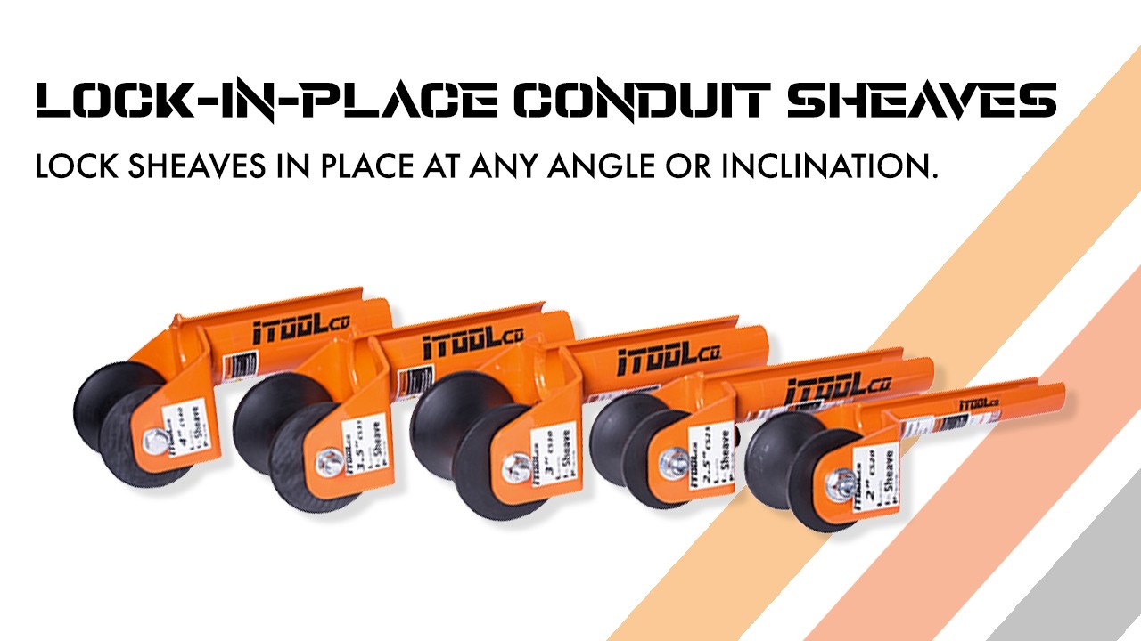 Locking Conduit Sheaves - iTOOLco's Lock-in-Place Conduit Sheaves