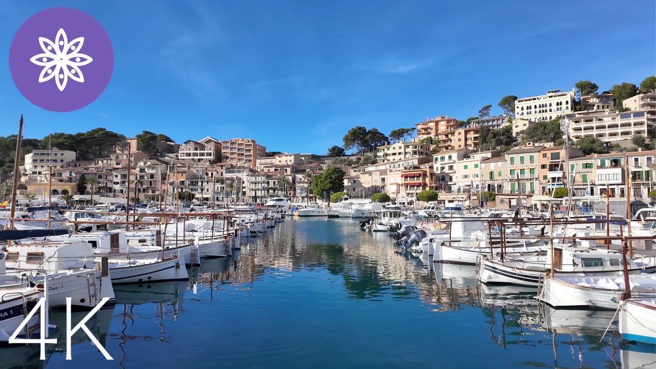 Walk in Port de Sóller // Mallorca 4K