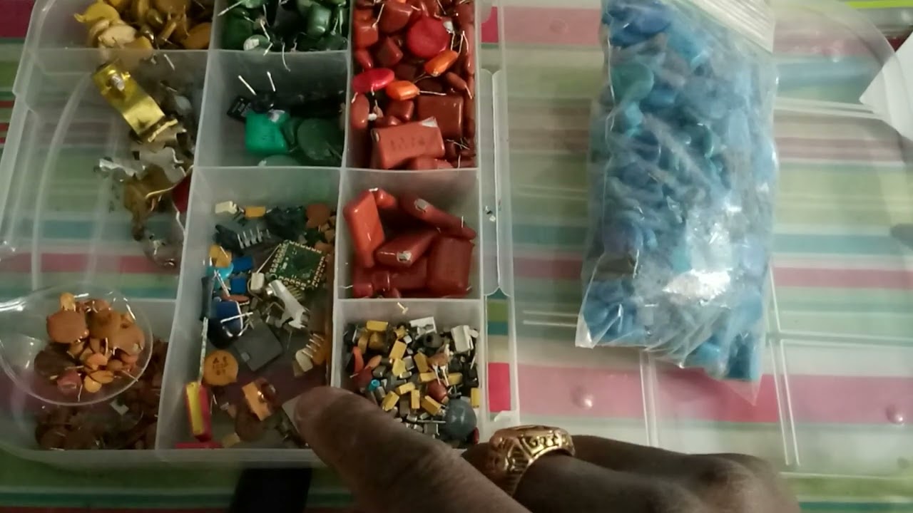 Palladium hoard pro dumpster diver Measurements and prices 2022 April scrap capacitors mlcc crystals