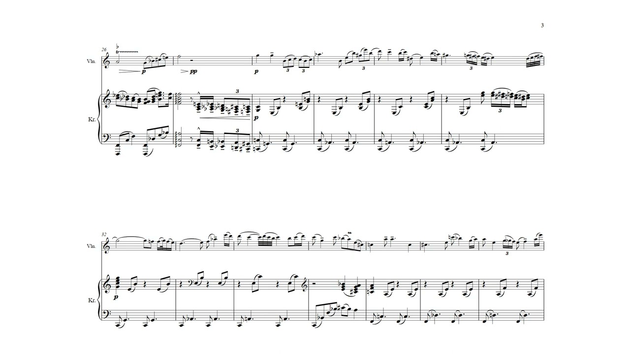 Evangelion THE END OF EVANGELION -13- 閉塞の拡大（M−9改）sheets music for violin and piano arrangement