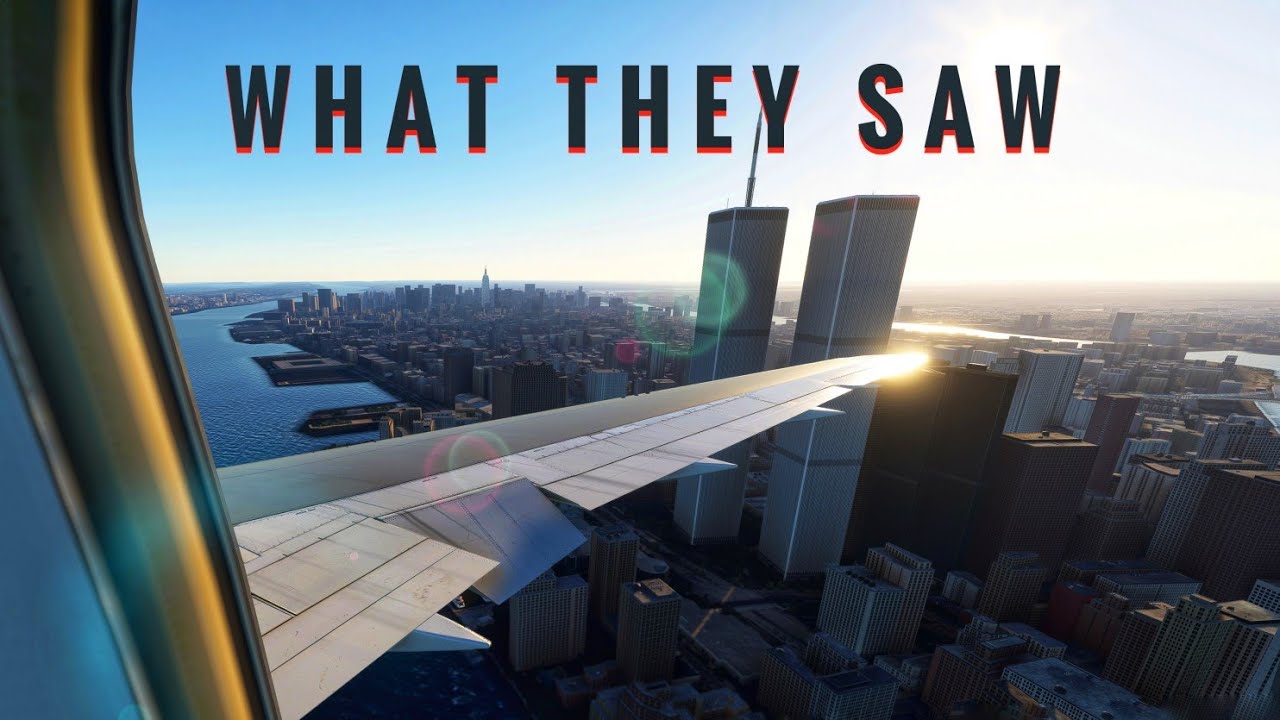 Реконструкция последних моментов 9-11 в окне кабины | Первый полёт | Microsoft Flight Simulator | 4K