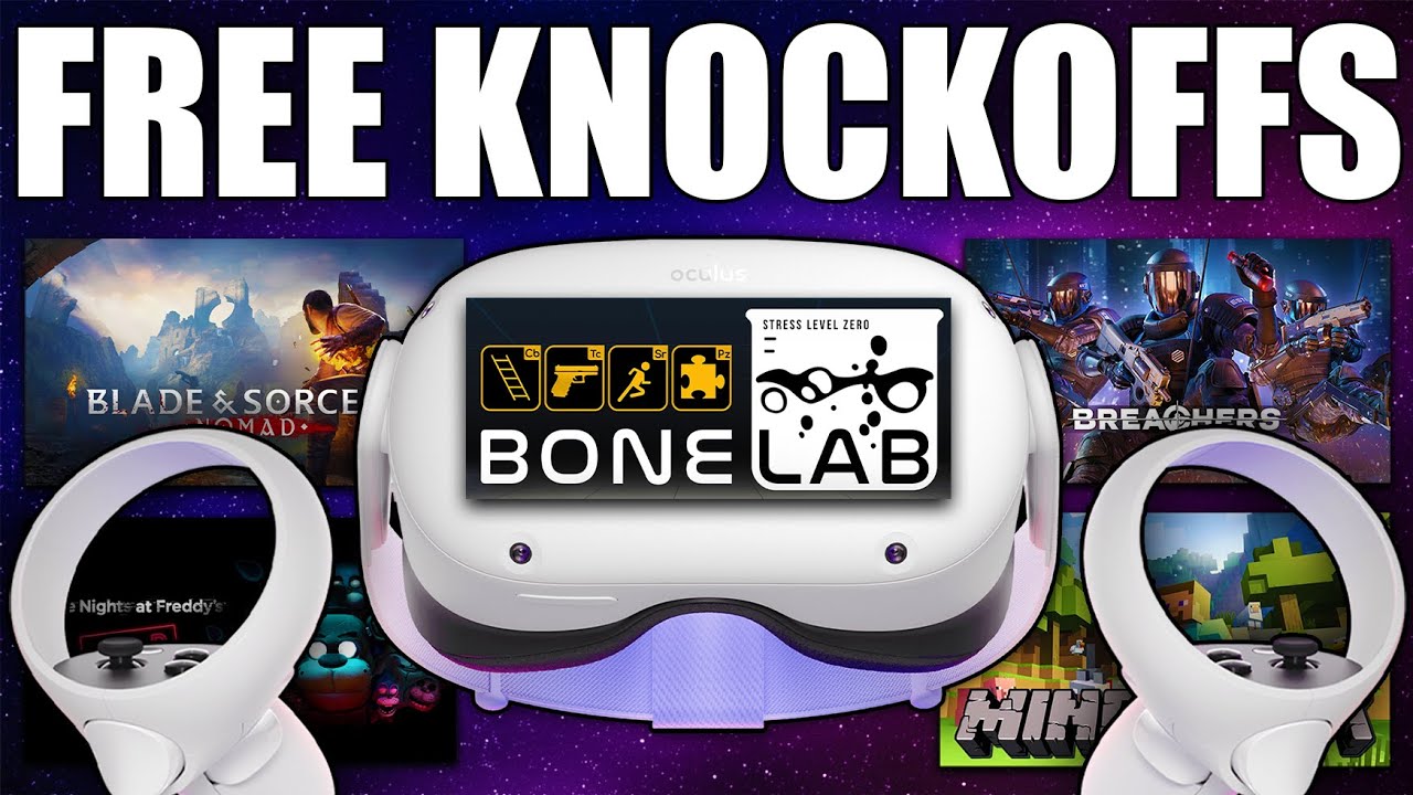 БЕСПЛАТНЫЕ альтернативы VR-играм на Quest 2: Boneworks, Blade & Sorcery, Minecraft и другим!