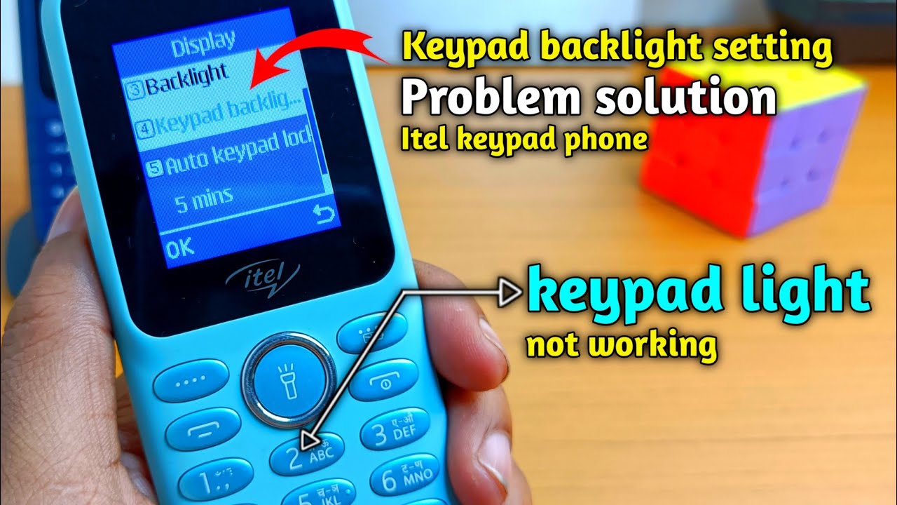 Keypad light off solution in itel phone || How to turn on keypad light in itel phone