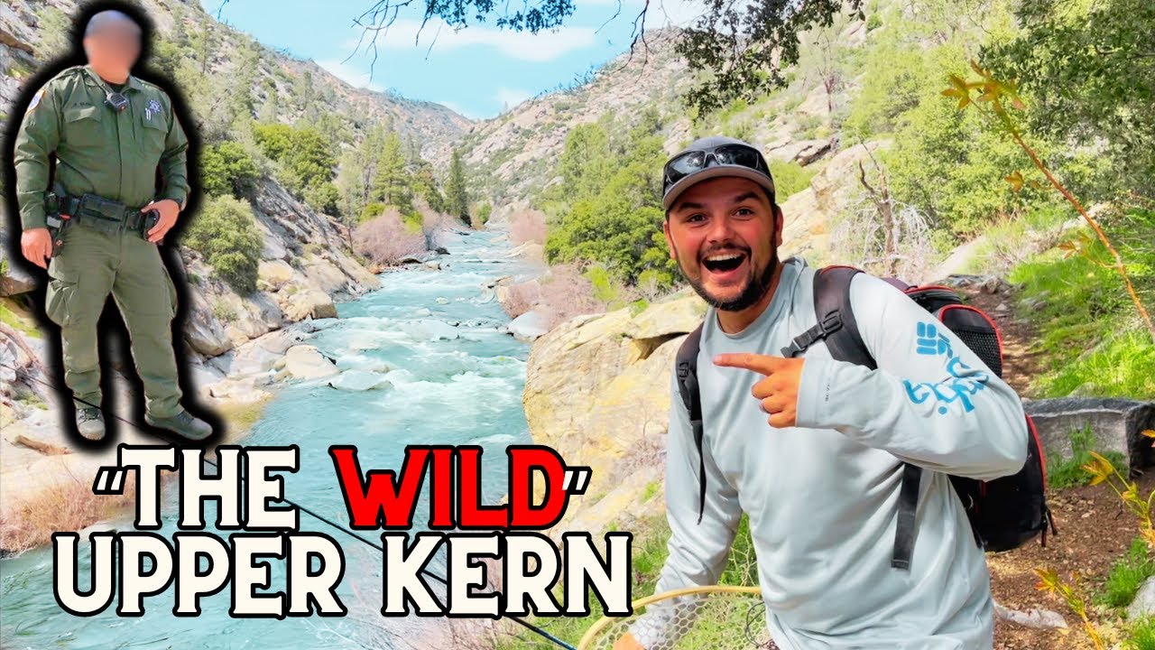 Fishing in the Sequoia National Forrest (warden run-in)