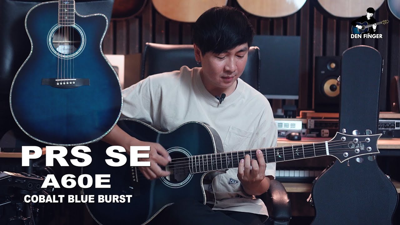 กีตาร์โปร่ง PRS SE A60E สีสวยๆกับเสียงใสๆ น่าเล่นสุดๆ