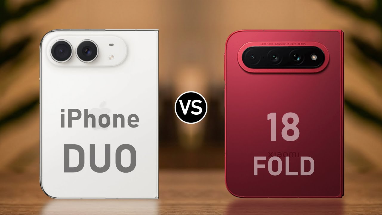 iPhone DUO vs Xiaomi 18 FOLD
