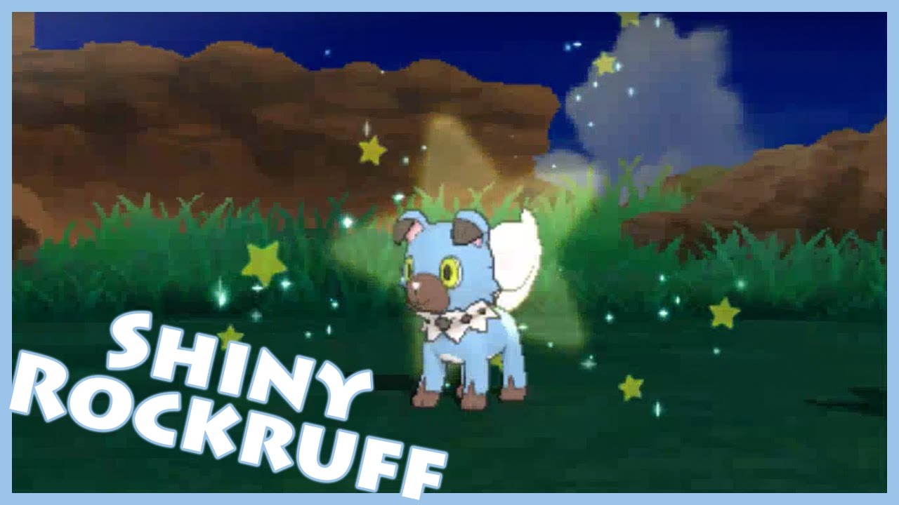 SOS Shiny Hunting - Rockruff! Pokemon Moon [Twitch Highlight]