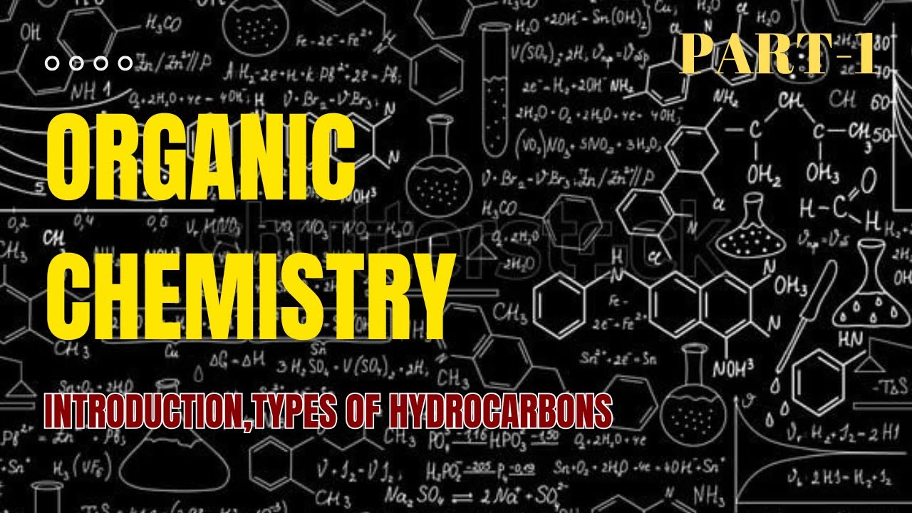 Basic concept for organic chemistry for class 10to12