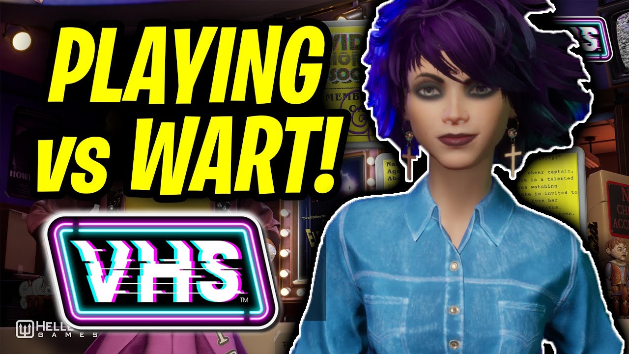 Playing JESS vs WART!! | VHS TEEN Gameplay | VHS Game | VHS Closed Beta