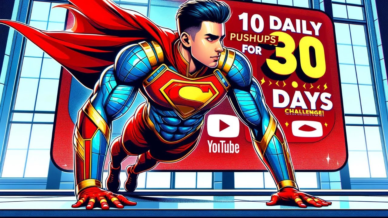 Small effort, big change: 10 daily pushups for 30 days Challenge!