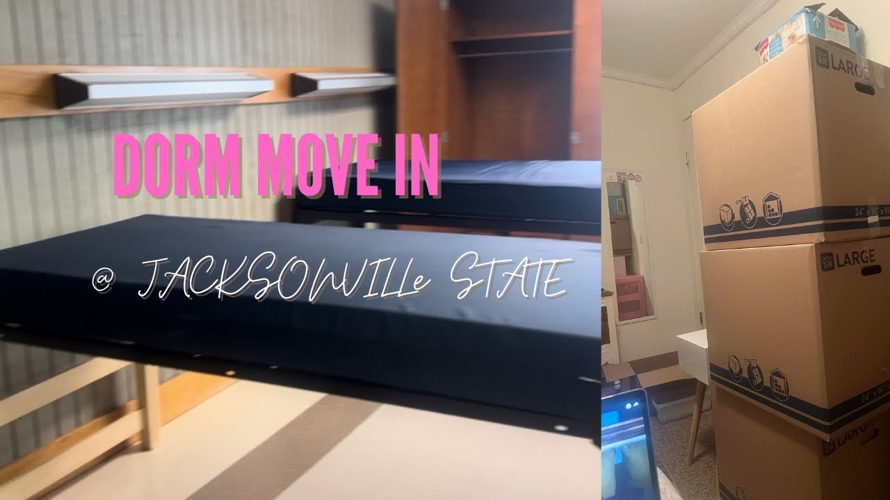 MOVING INTO MY COLLEGE DORM!!| Jacksonville State University