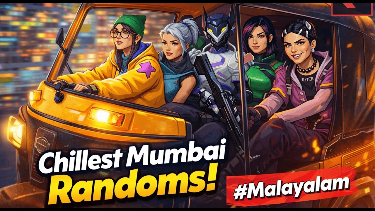 I PLAYED WITH THE CHILLEST RANDOMS IN MUMBAI SERVER 🔥 | VALORANT MALAYALAM | #letsbuildvalocommunity
