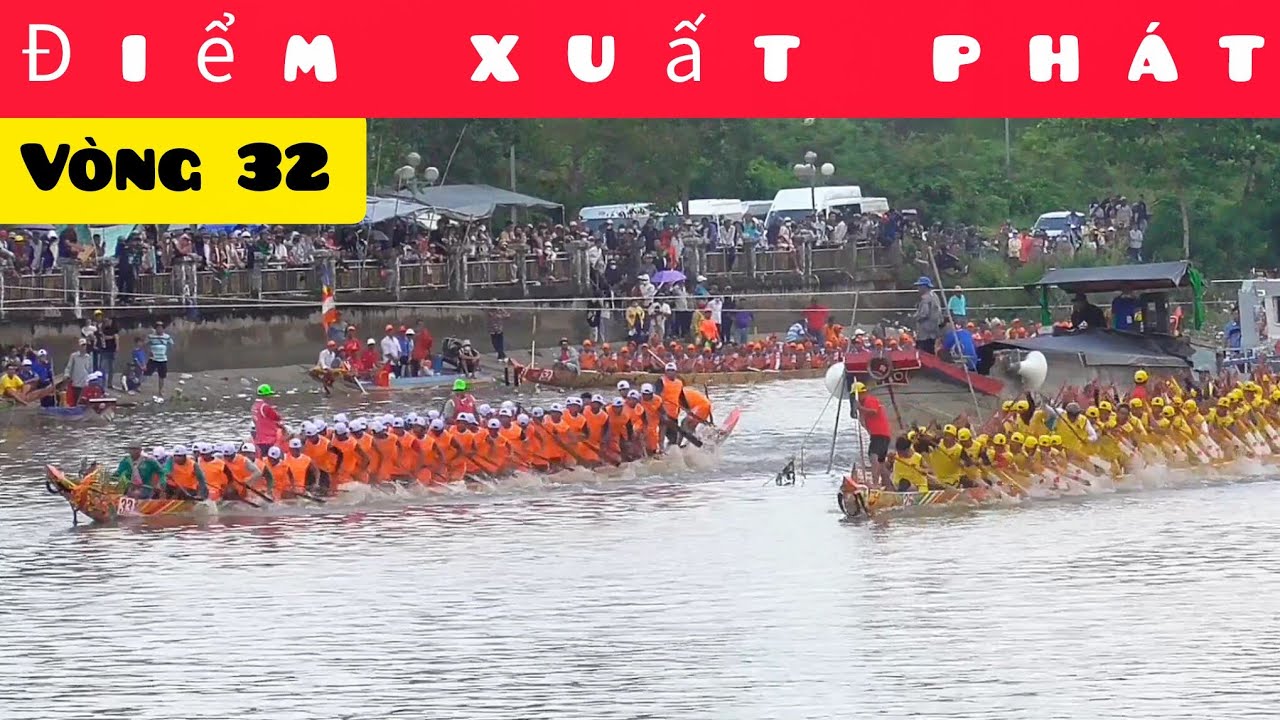 Điểm Xuất Phát Vòng 32 Đua Ghe Ngo Nam Cần Thơ 2025