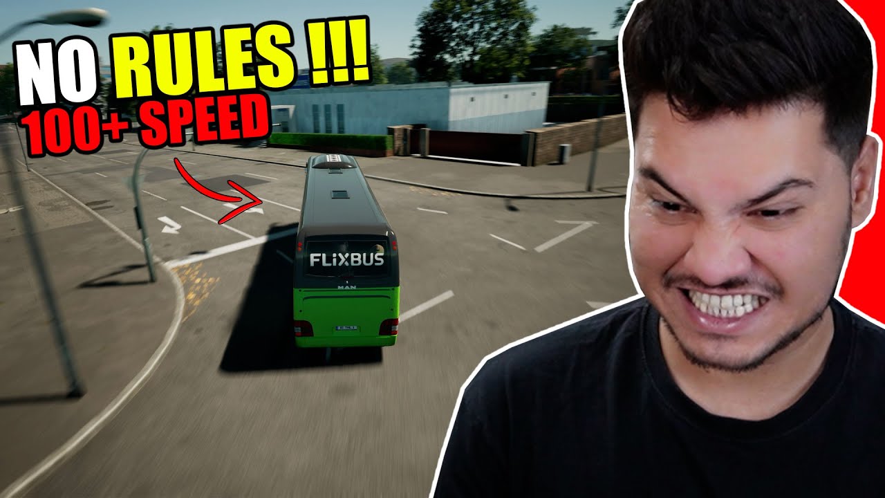 Breaking All The Rules 😂 - Fernbus Coach Simulator - Logitech G29
