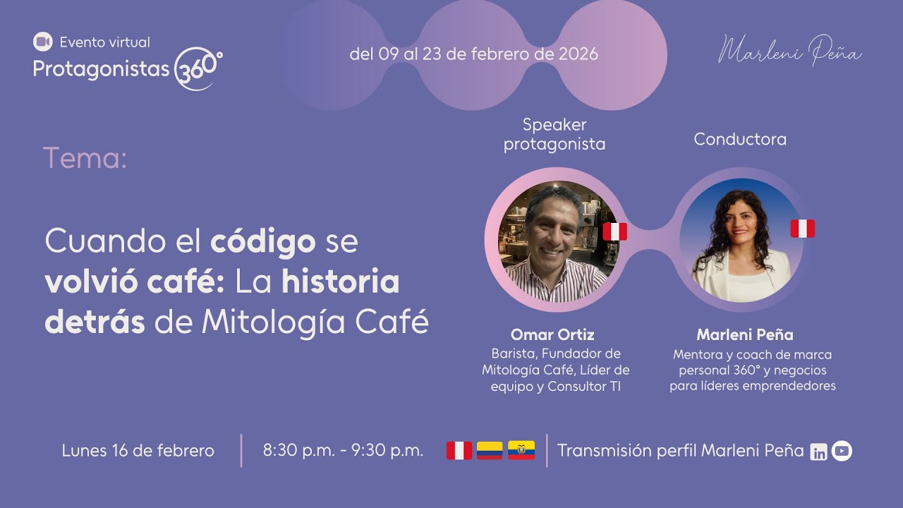 P360° #7: Cuando el código se volvió café: La historia detrás de Mitología Café