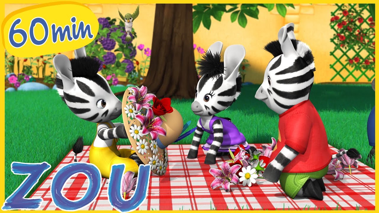 Zou Recopilaci&oacute;n en espa&ntilde;ol 🦓 Zou y el sombrero de la bisabuela 👒 Dibujos Animados